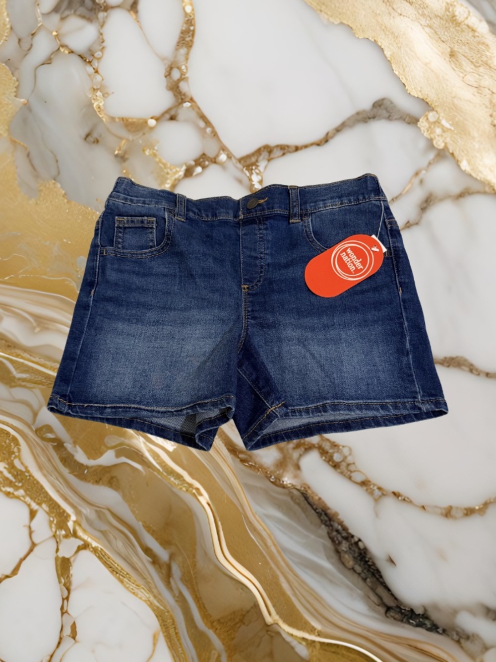 Girls NWT Wonder Nation Jean Shorts